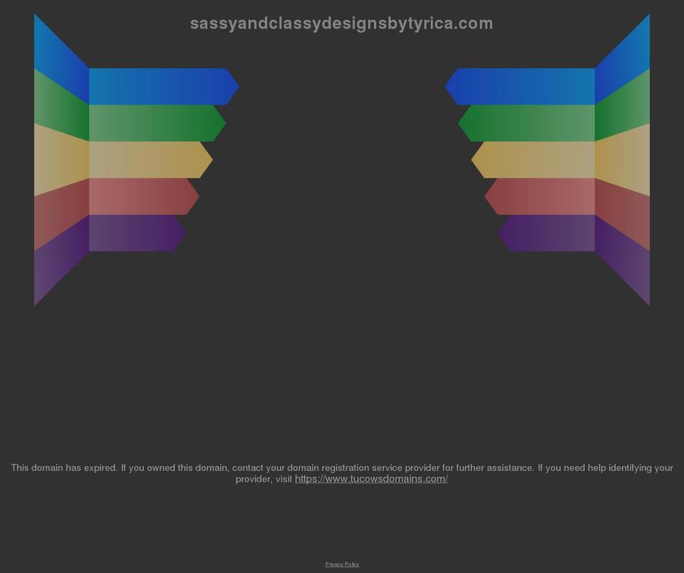 sassyandclassydesignsbytyrica.com shopify website screenshot