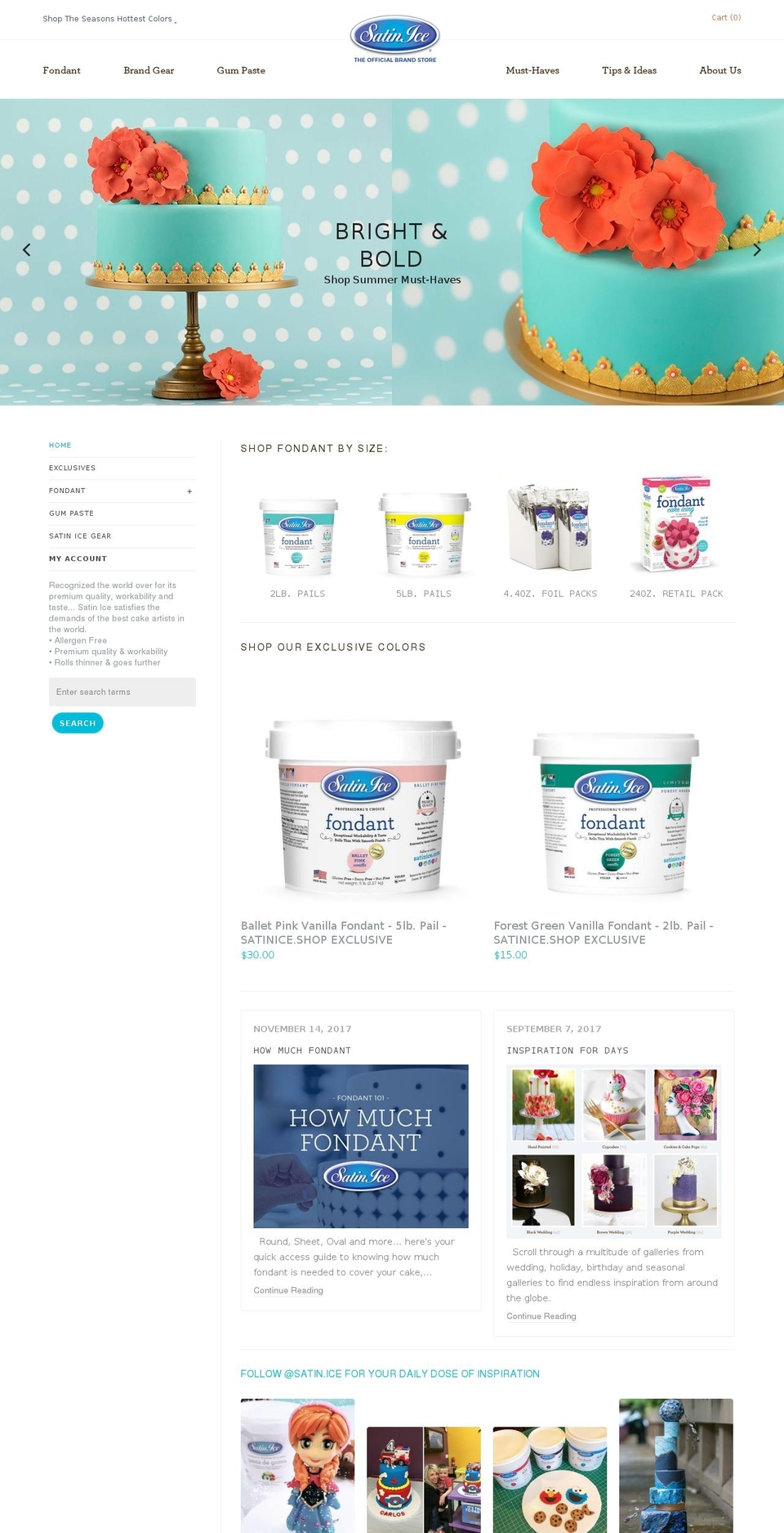 Paper Shopify theme site example satinice.shop