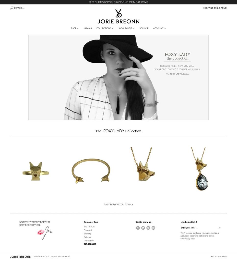 satoribreonn.com shopify website screenshot