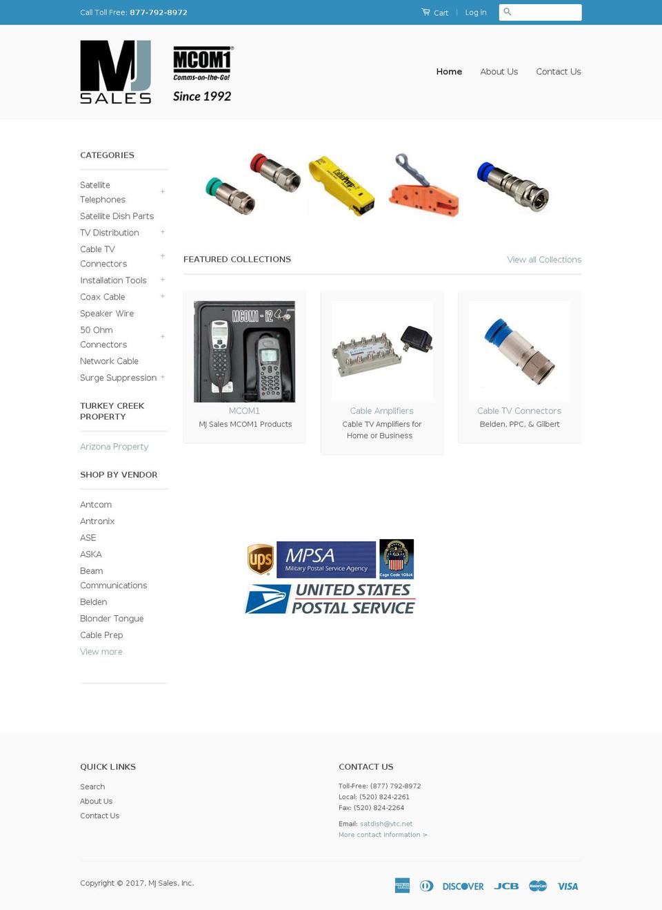 satphone.net shopify website screenshot