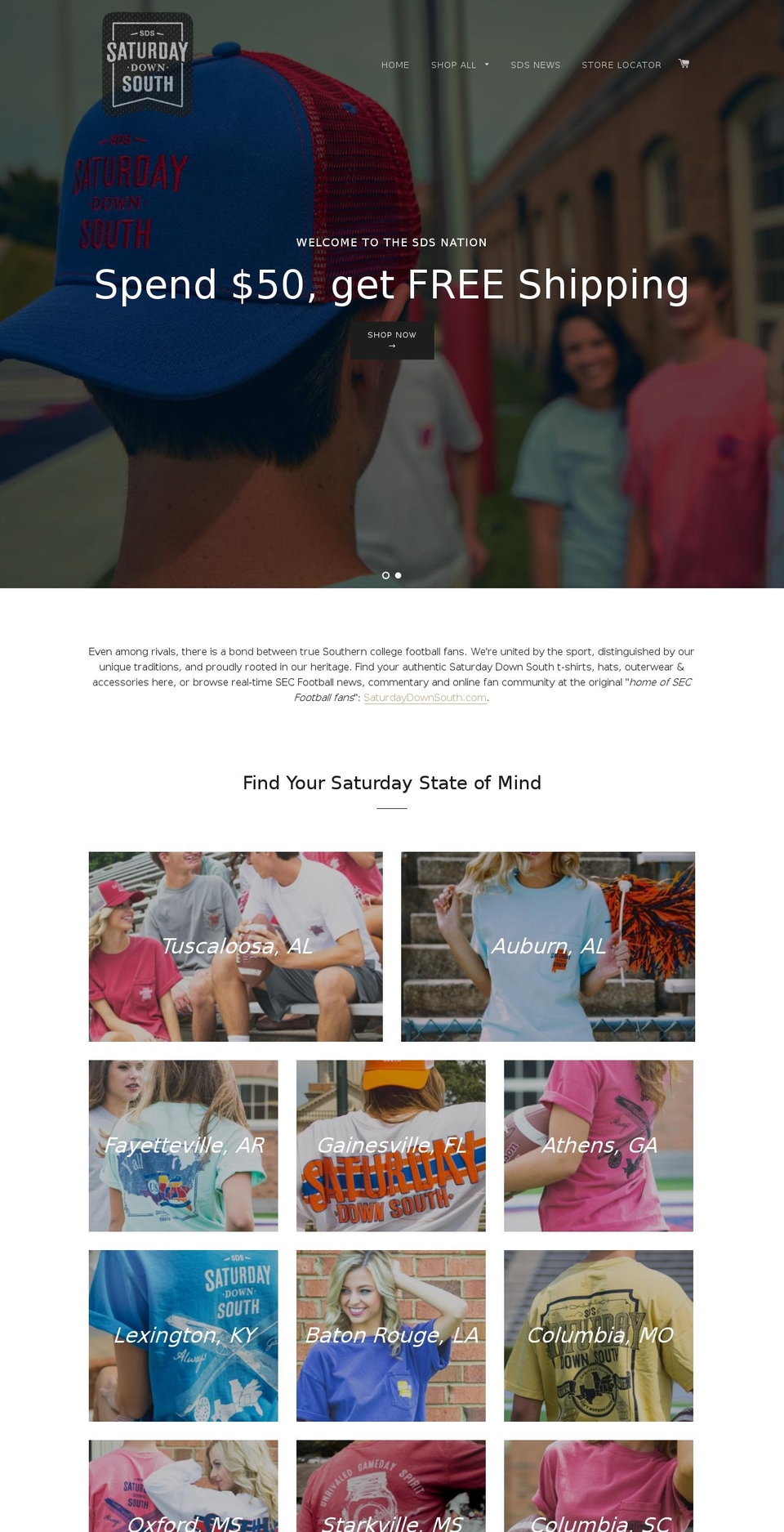saturdy.com shopify website screenshot