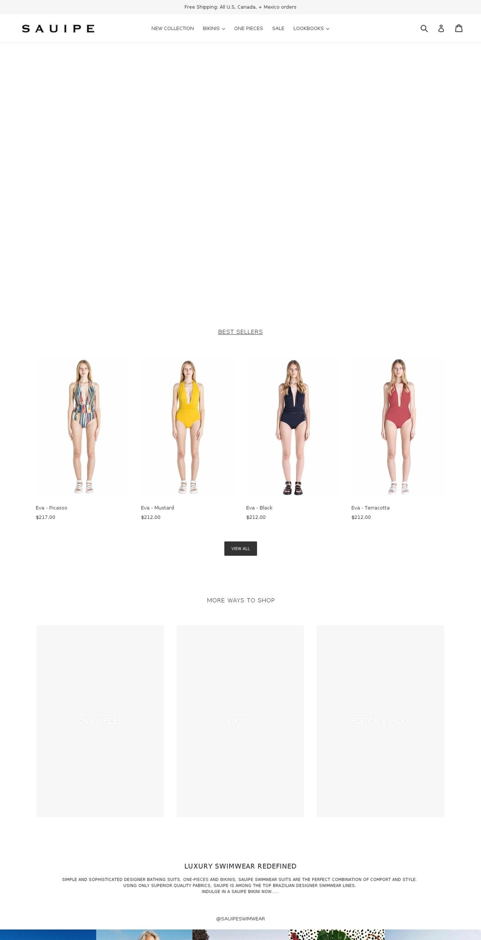 After JULY 4TH SALE Shopify theme site example sauipeswimwear.net