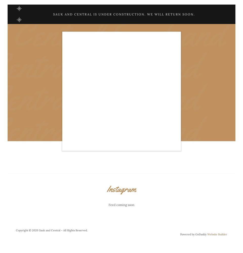 saukandcentral.com — Shopify storefront screenshot