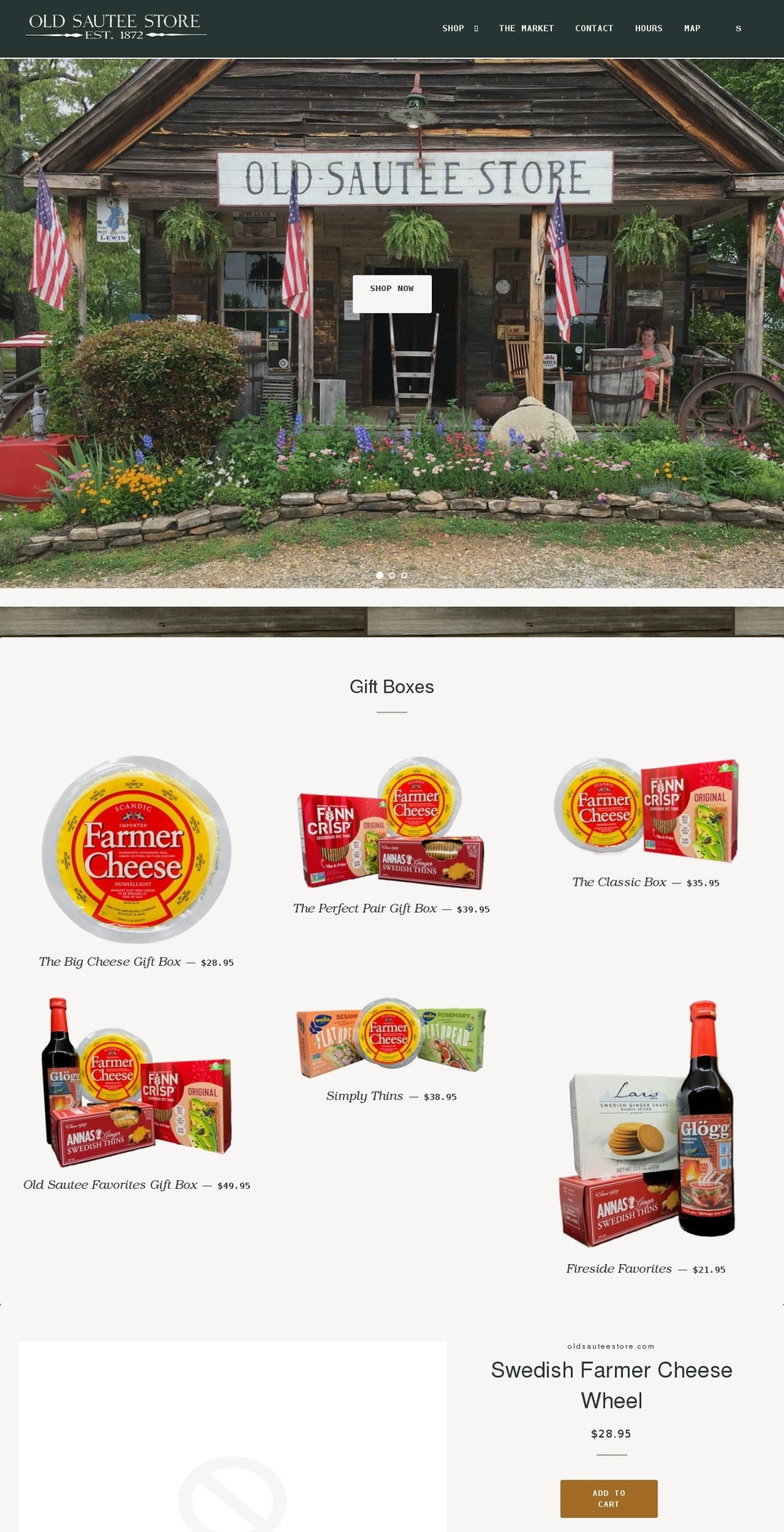 sauteestore.com shopify website screenshot