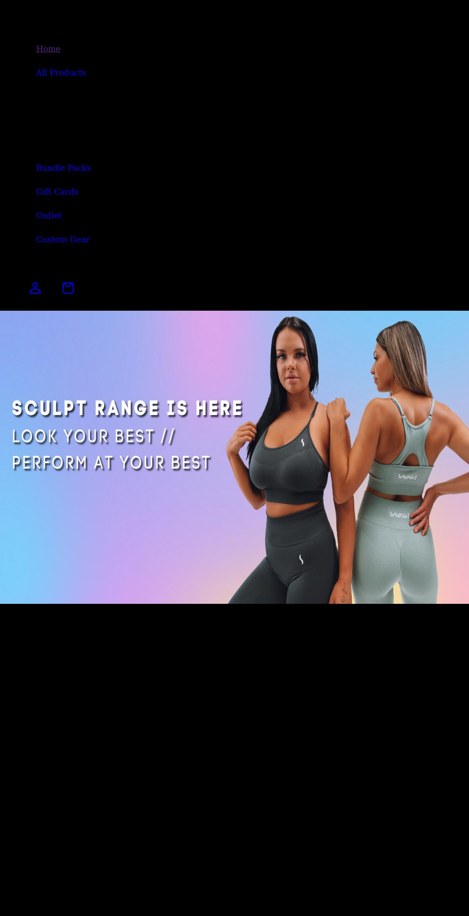 savagefitness.com.au shopify website screenshot