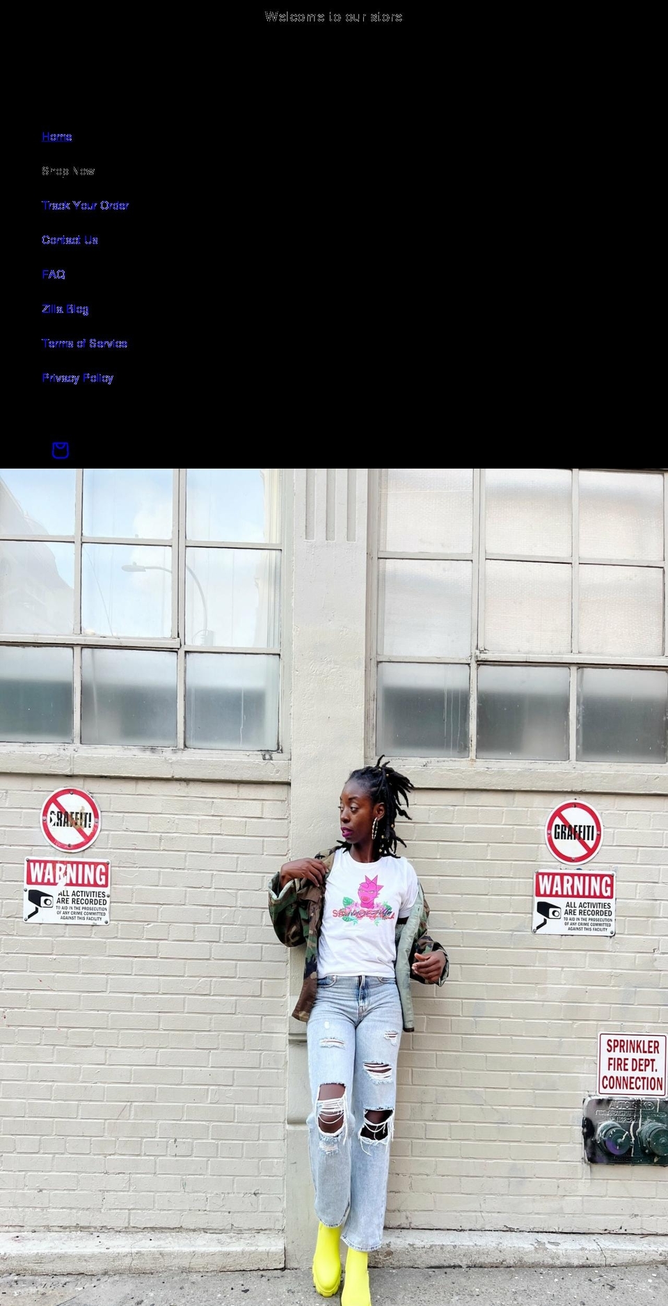 savagezilla.com shopify website screenshot