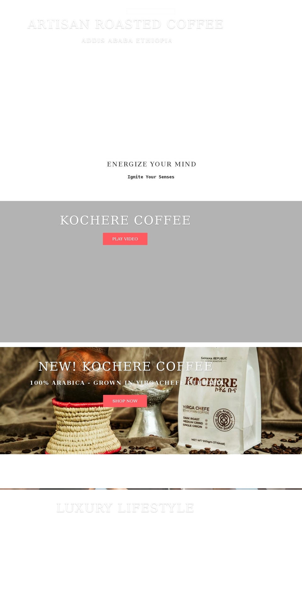 savanarepublic.com shopify website screenshot