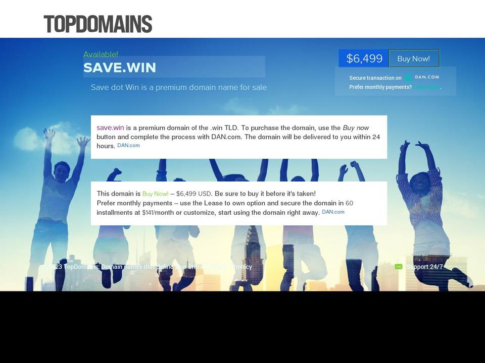 save.win shopify website screenshot