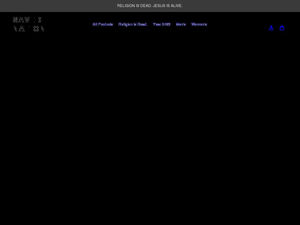 savednation.com shopify website screenshot