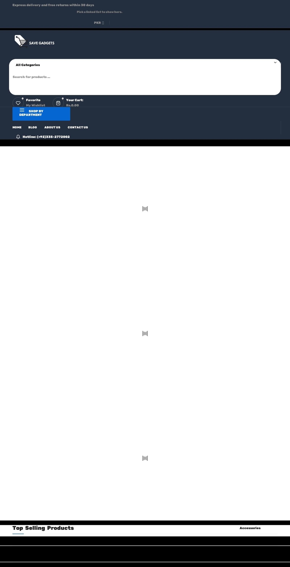 savegadgets.com — Shopify storefront screenshot