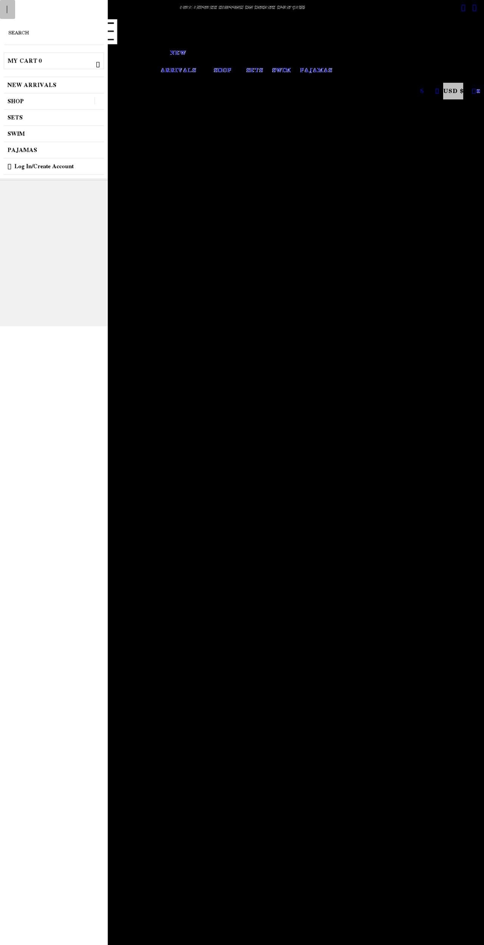 savellelabel.com shopify website screenshot