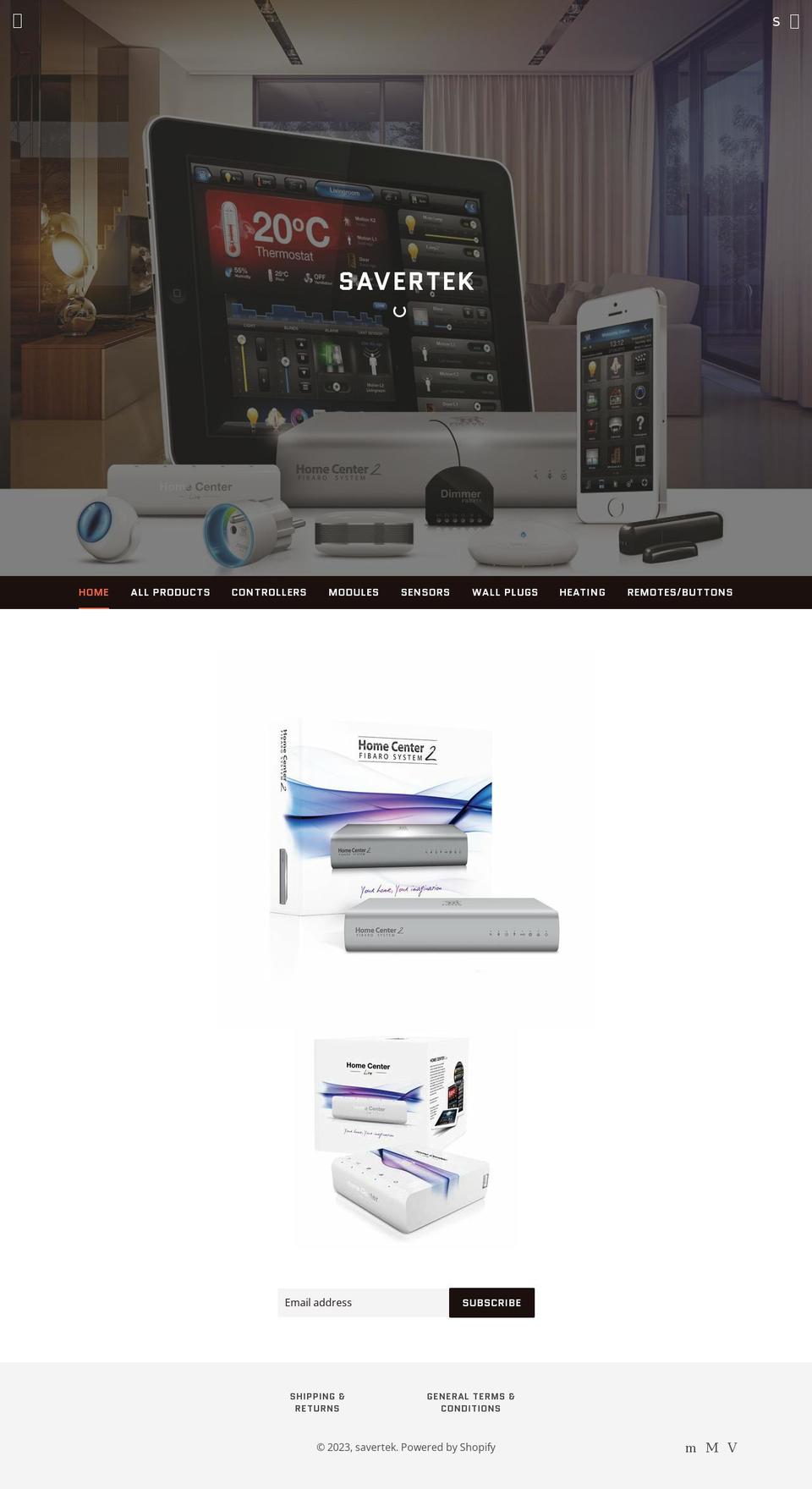 savertek.com shopify website screenshot