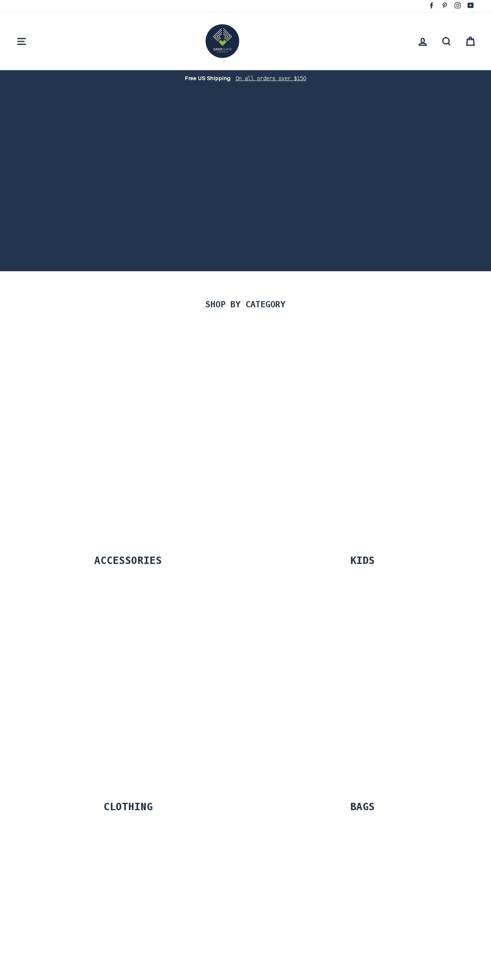 saviaguate.com shopify website screenshot