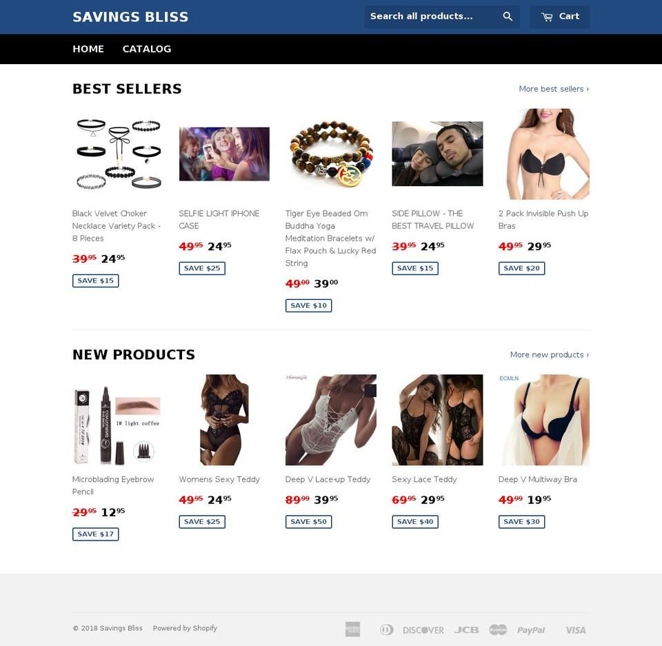 themex-1-5-0-install Shopify theme site example savingsbliss.com