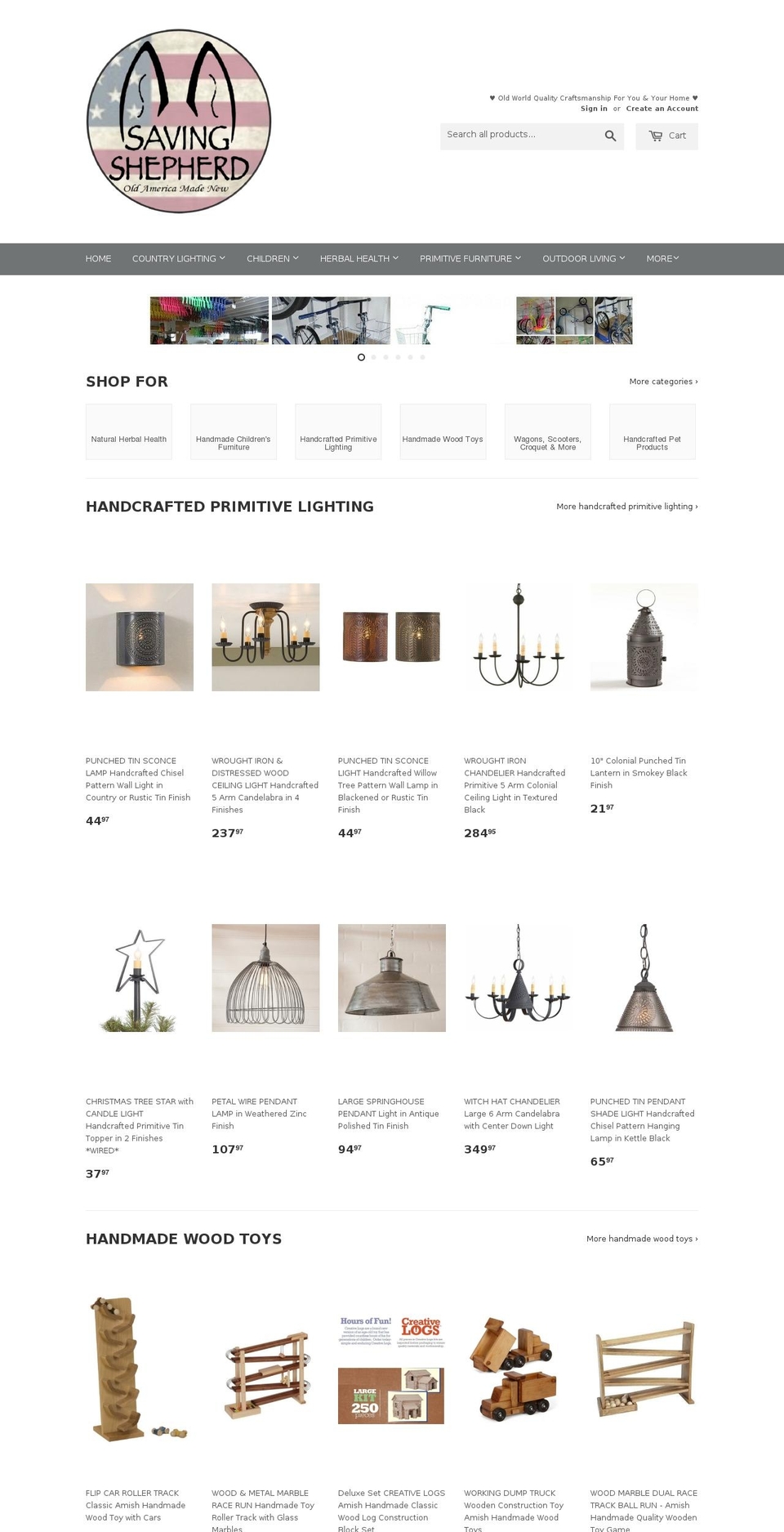 savingshepherd.com shopify website screenshot