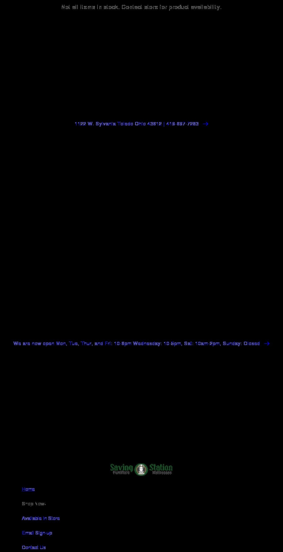 savingstation.com shopify website screenshot