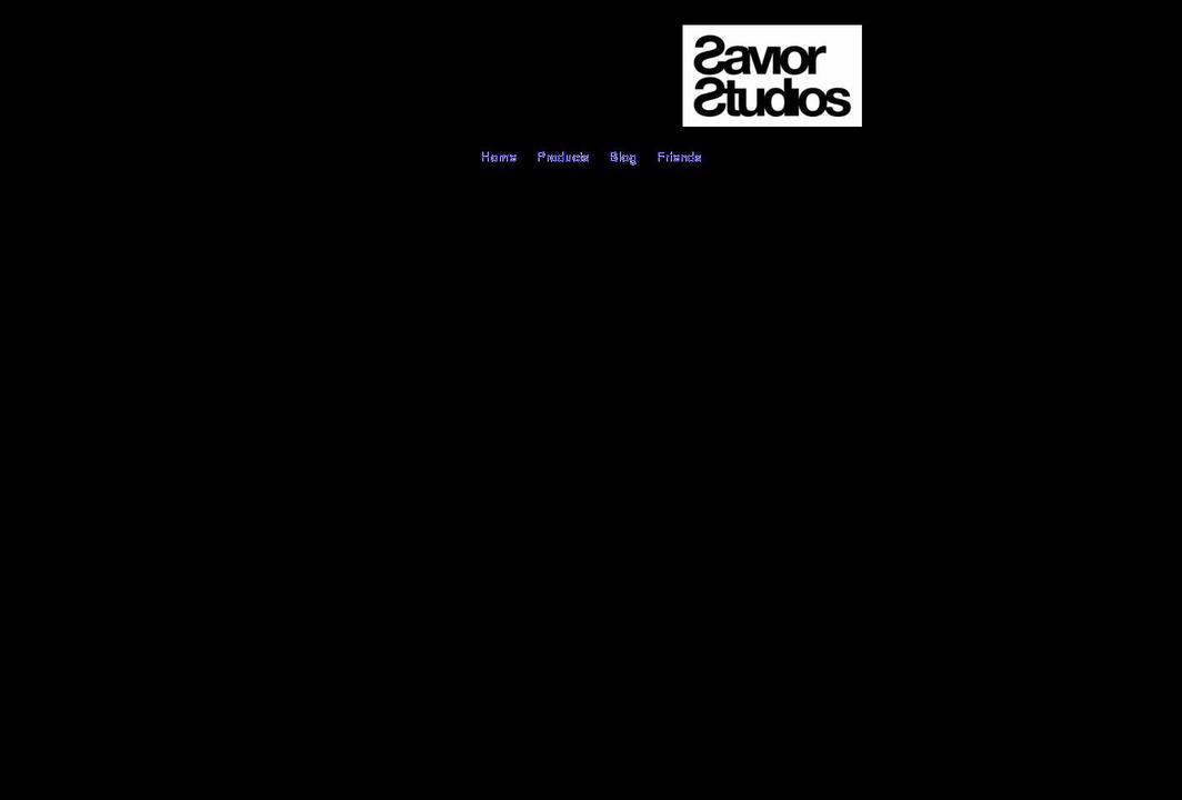 savior-studios.com shopify website screenshot