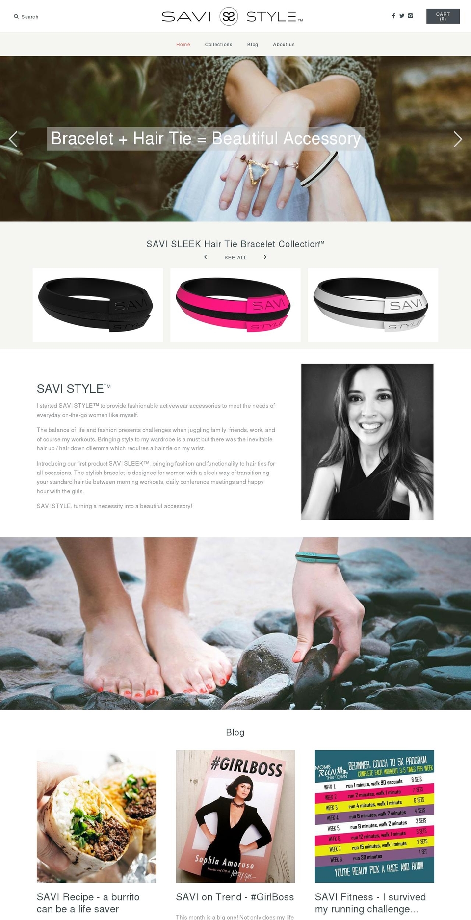 savistyle.com shopify website screenshot