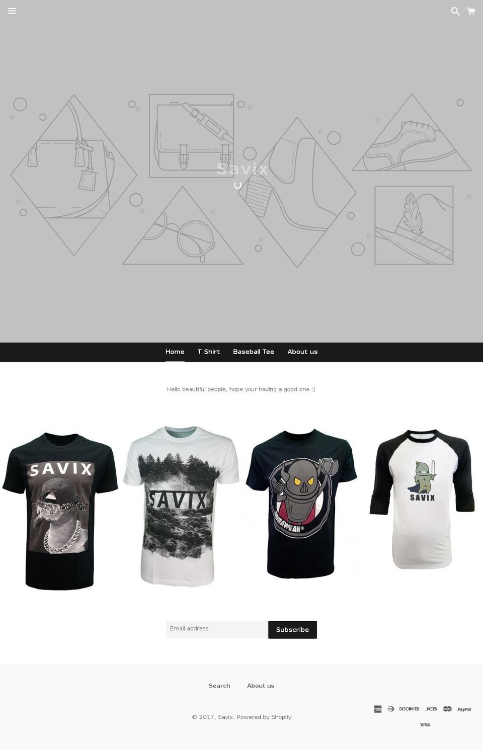 savixofficial.com shopify website screenshot