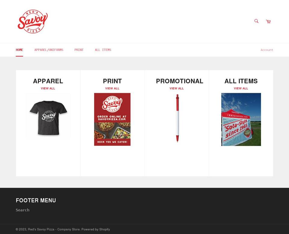 savoysupplies.com shopify website screenshot
