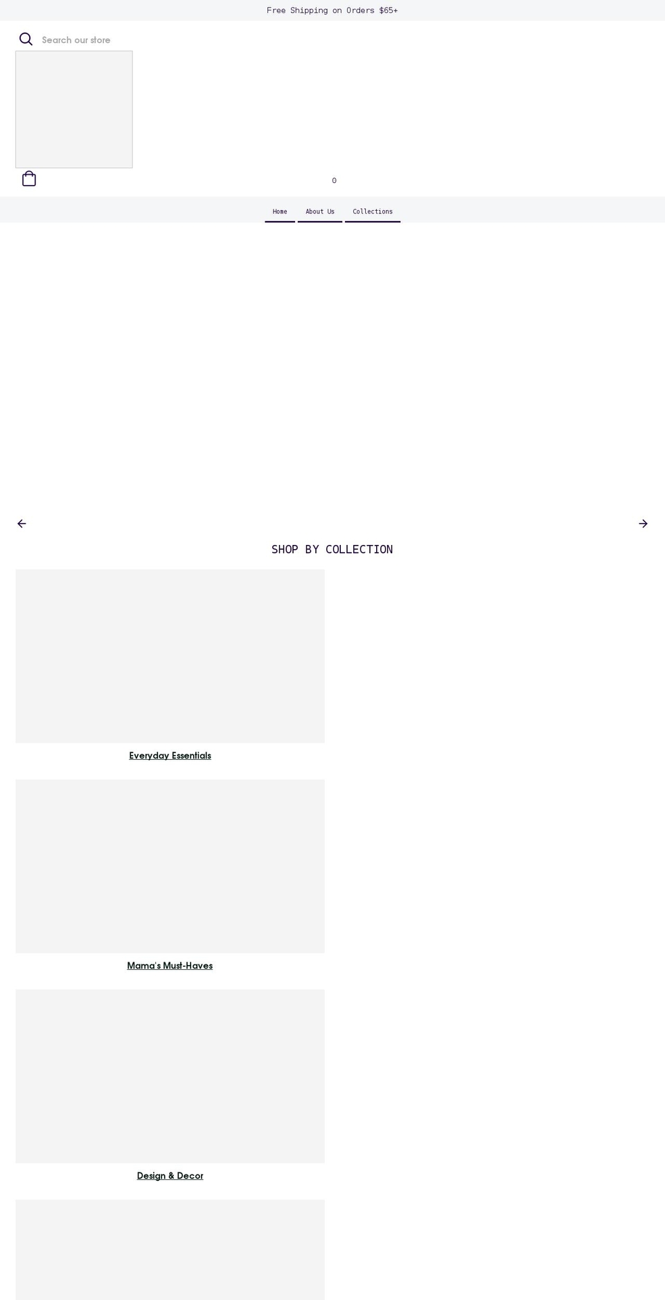 savvymamabear.com shopify website screenshot