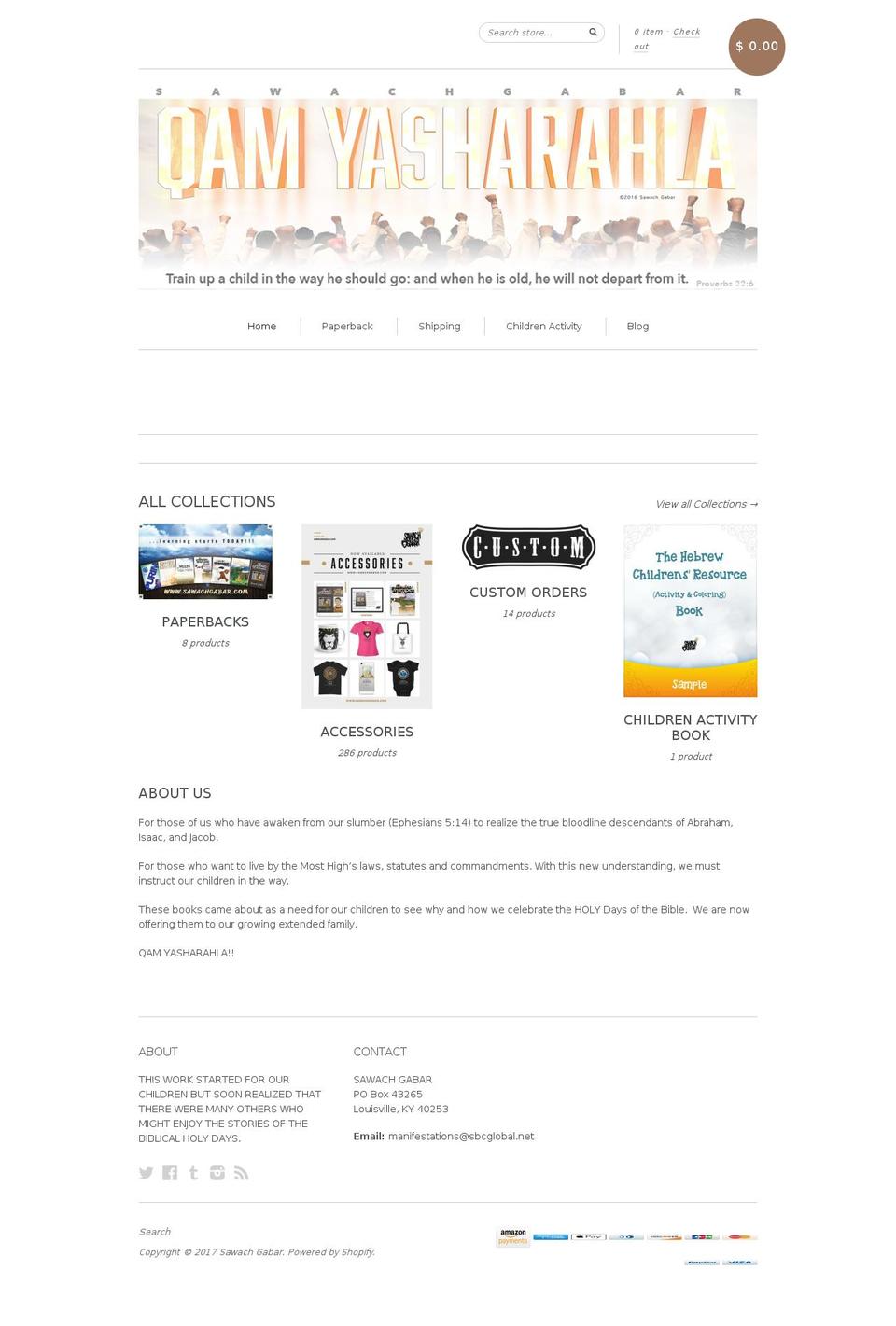 sawachgabar.com shopify website screenshot