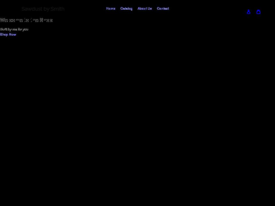 sawdustbysmith.com shopify website screenshot