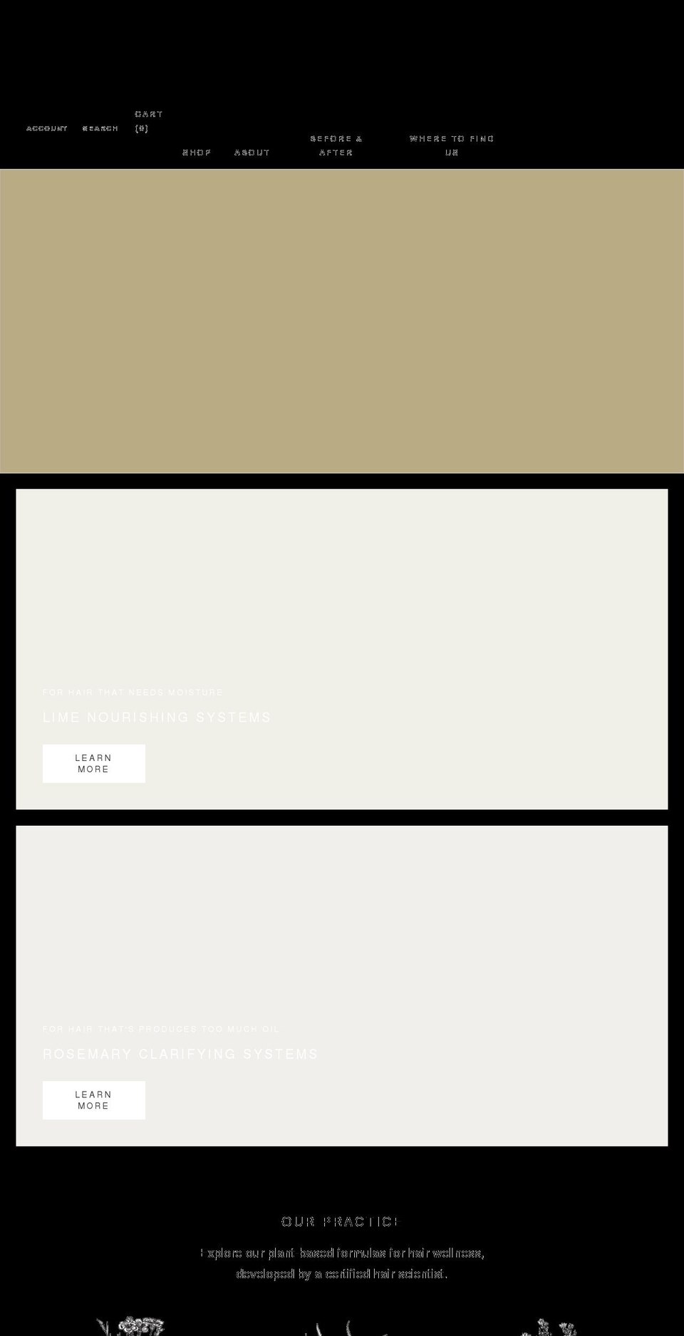 saybleeproducts.com shopify website screenshot