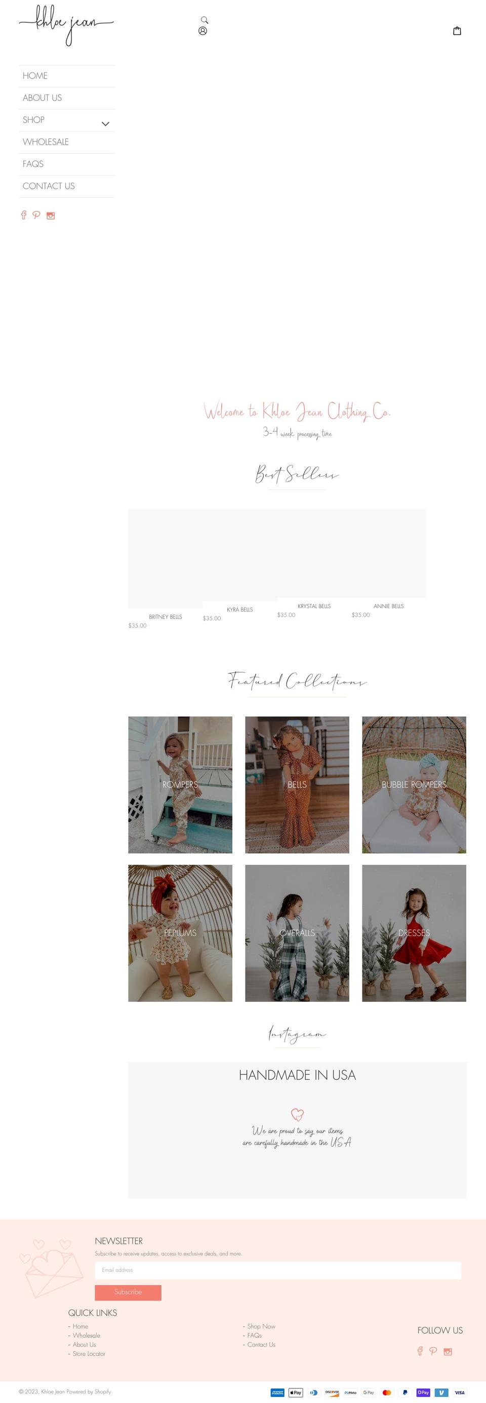 sb-jewelrycollections.com shopify website screenshot