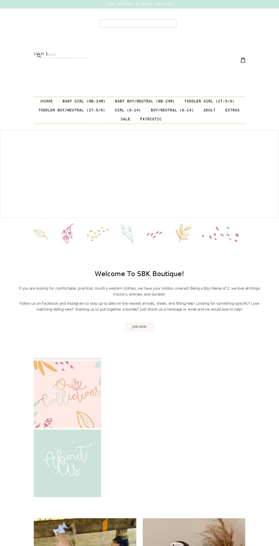 Pretty little things theme Shopify theme site example sbkboutique.com