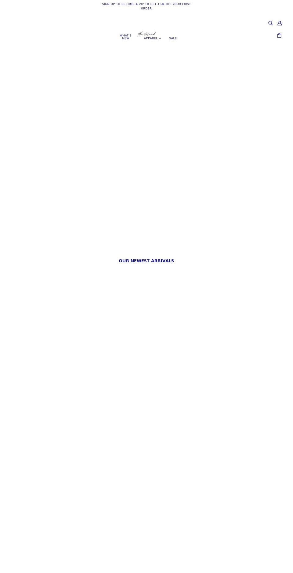 sblackbrand.com shopify website screenshot