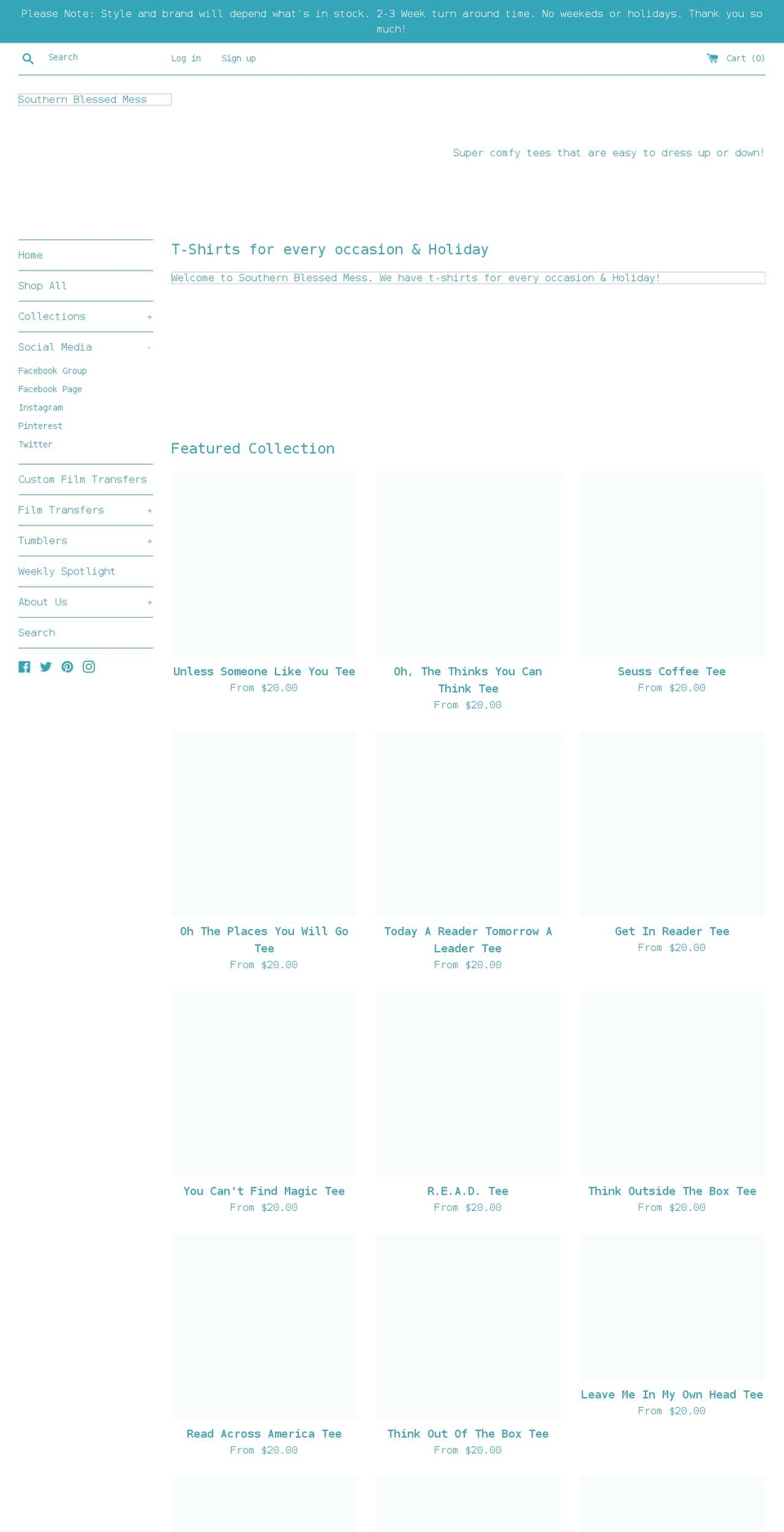sbmtexas.com shopify website screenshot