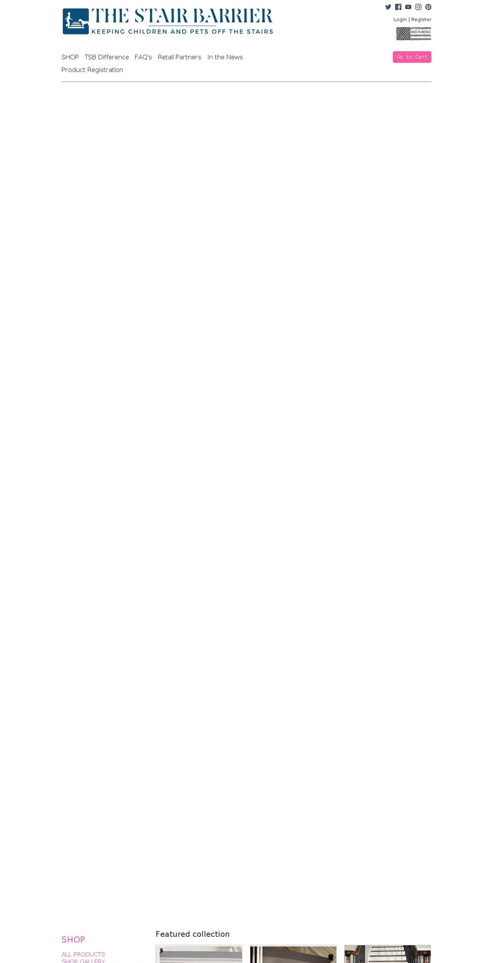 sbpersonalized.com shopify website screenshot