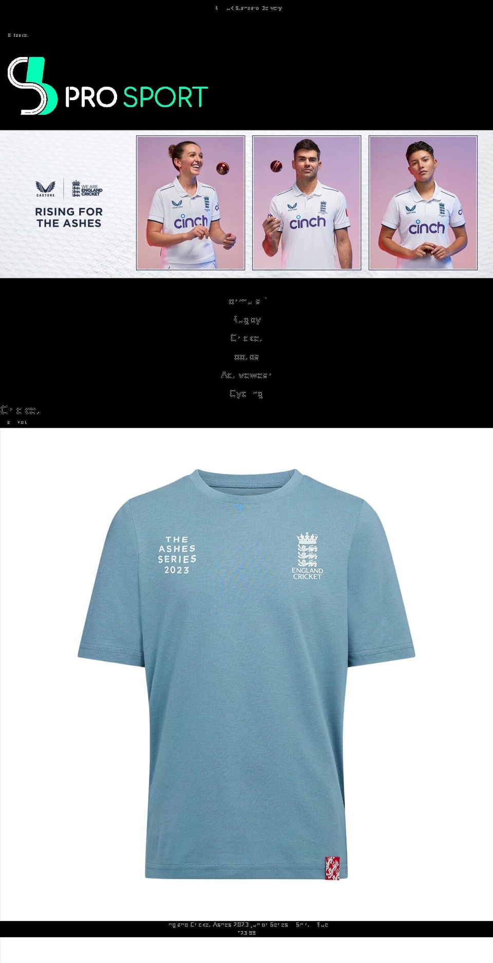 sbprosport.co.uk shopify website screenshot