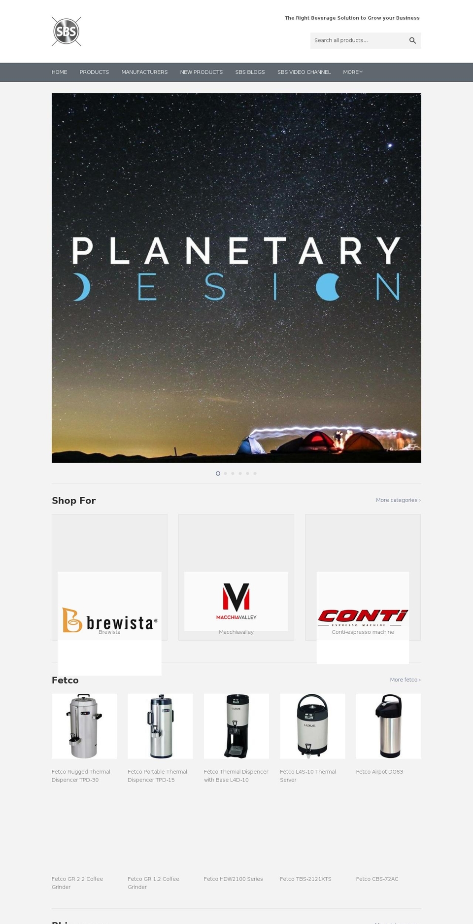sbsolutions.ca shopify website screenshot
