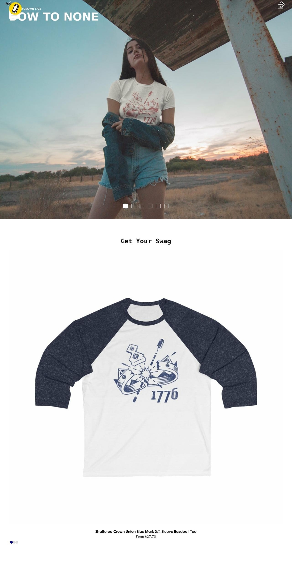 sc1776.com shopify website screenshot
