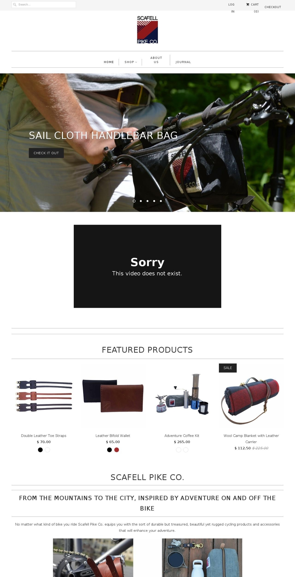 scafellpikeco.com shopify website screenshot