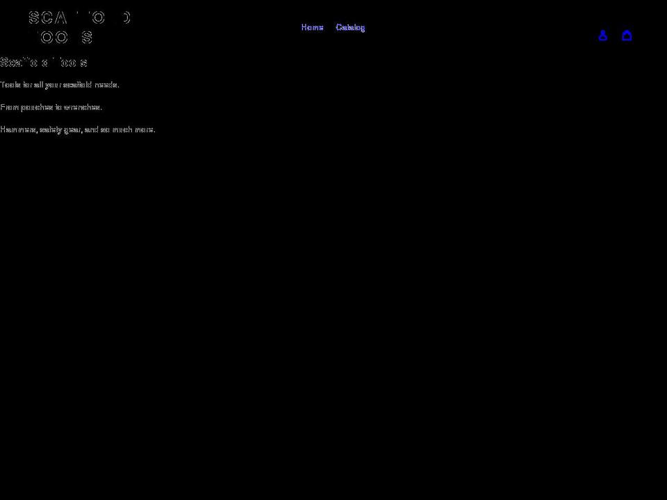 scaffoldtools.net shopify website screenshot