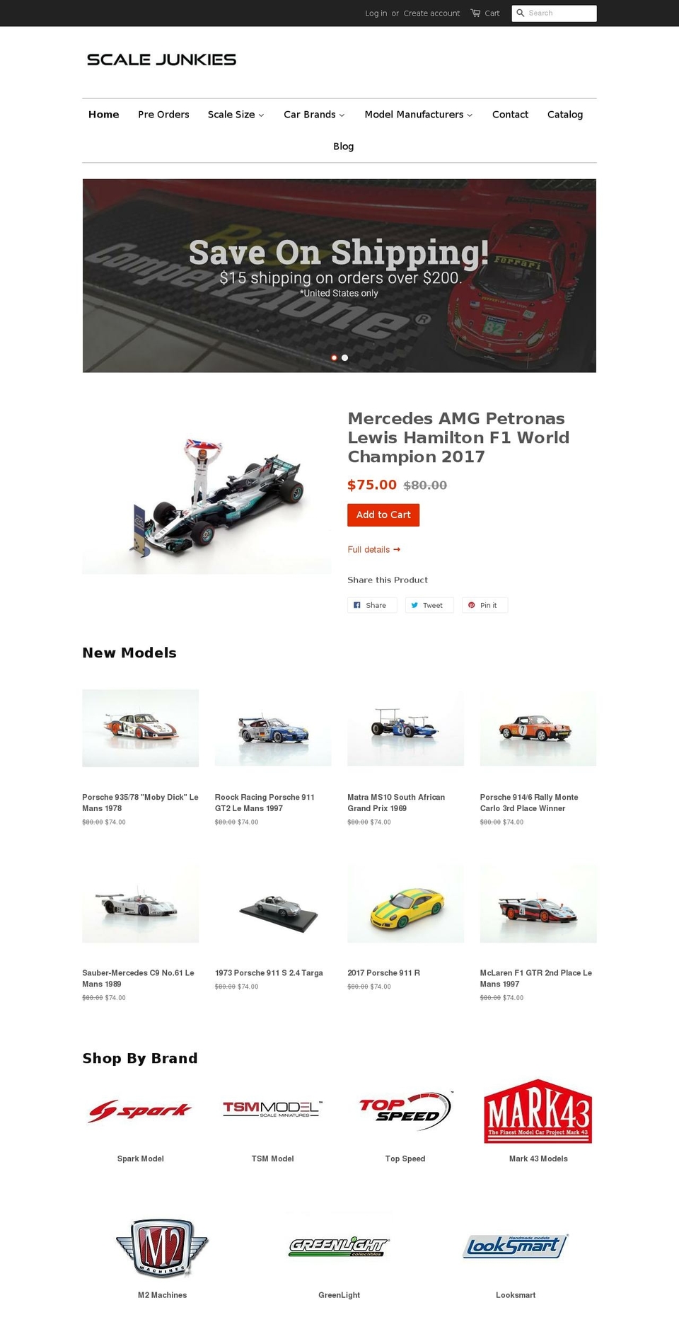scalejunkies.com shopify website screenshot