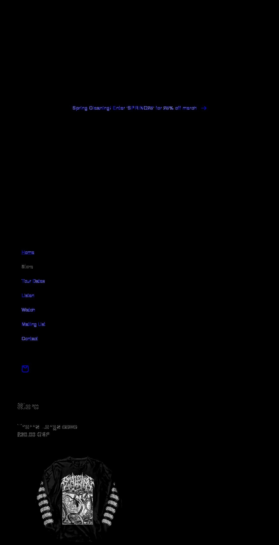 scalpingmusic.com shopify website screenshot