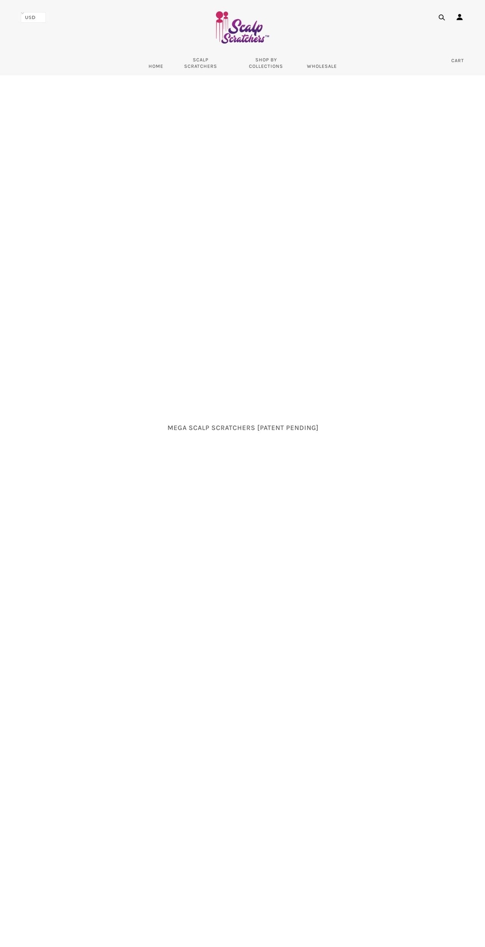 scalpscratchers.com — Shopify storefront screenshot