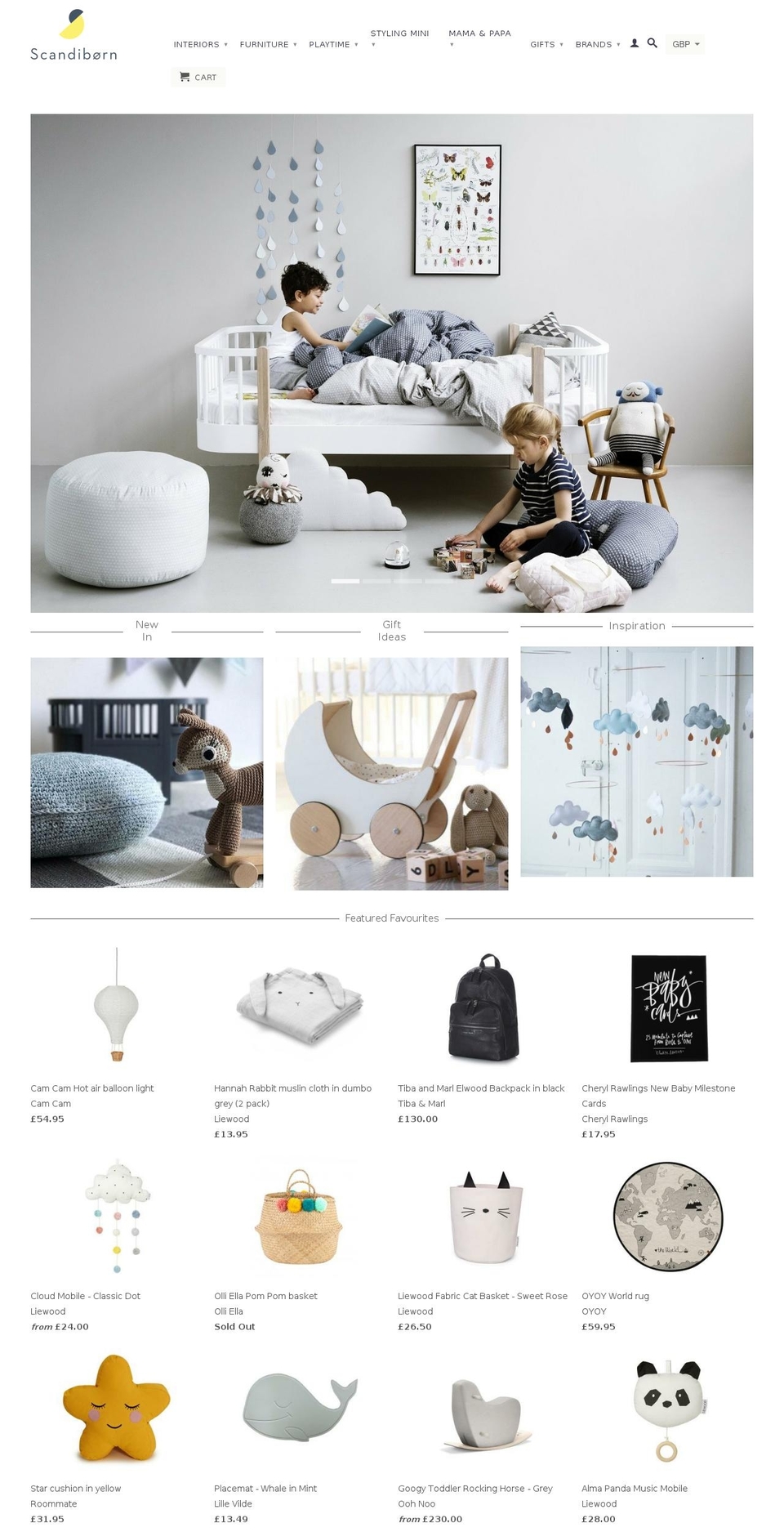 scandiborn-themelive Shopify theme site example scandiborn.co.uk