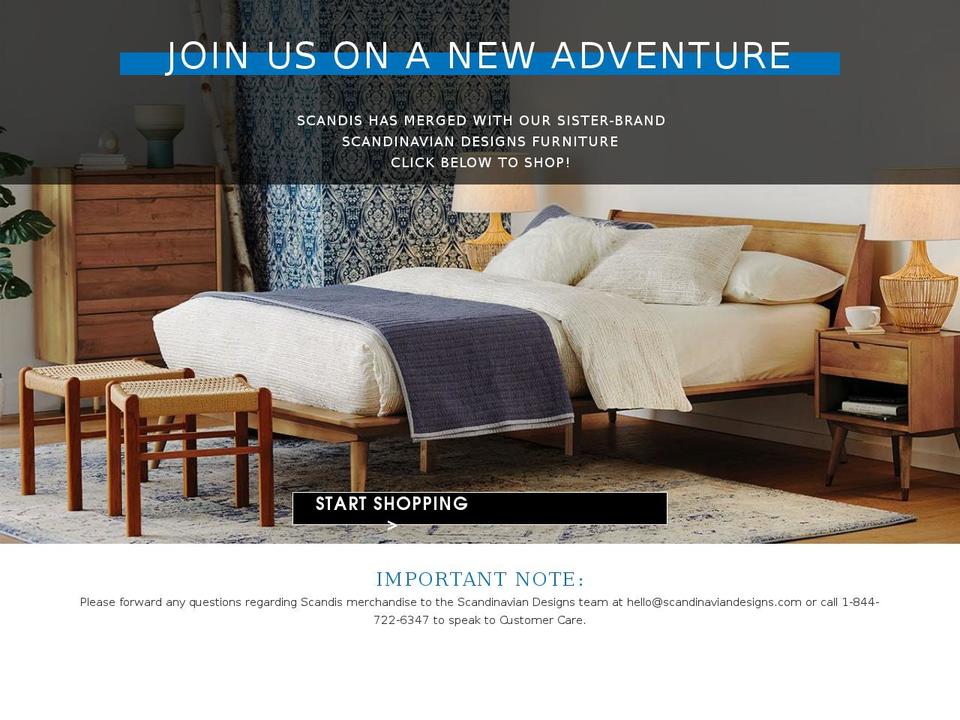 scandis.myshopify.com — Shopify storefront screenshot