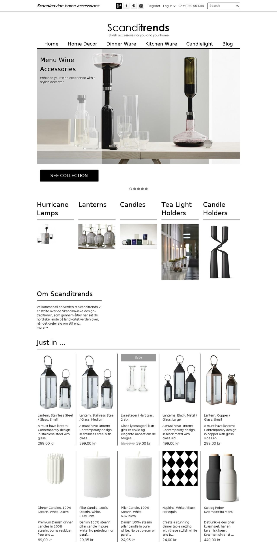 scanditrends.com shopify website screenshot