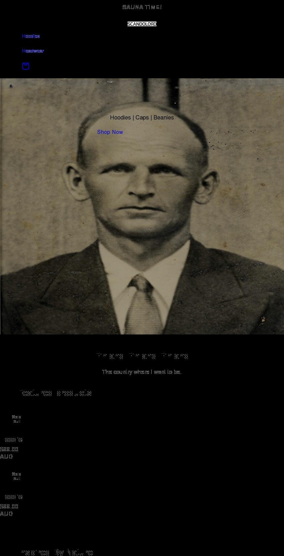 scandolord.com shopify website screenshot