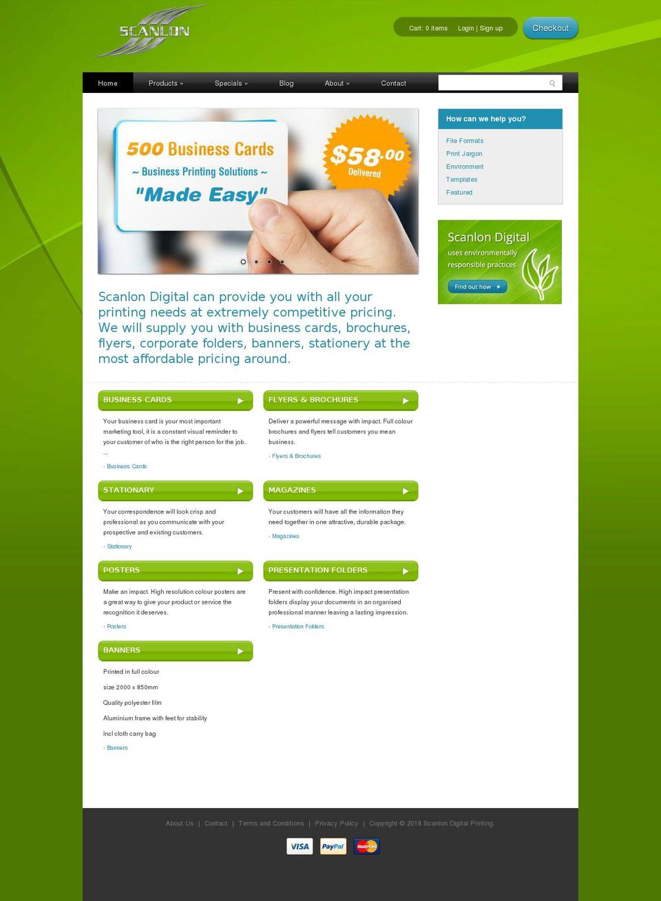 scanlondigital.com — Shopify storefront screenshot