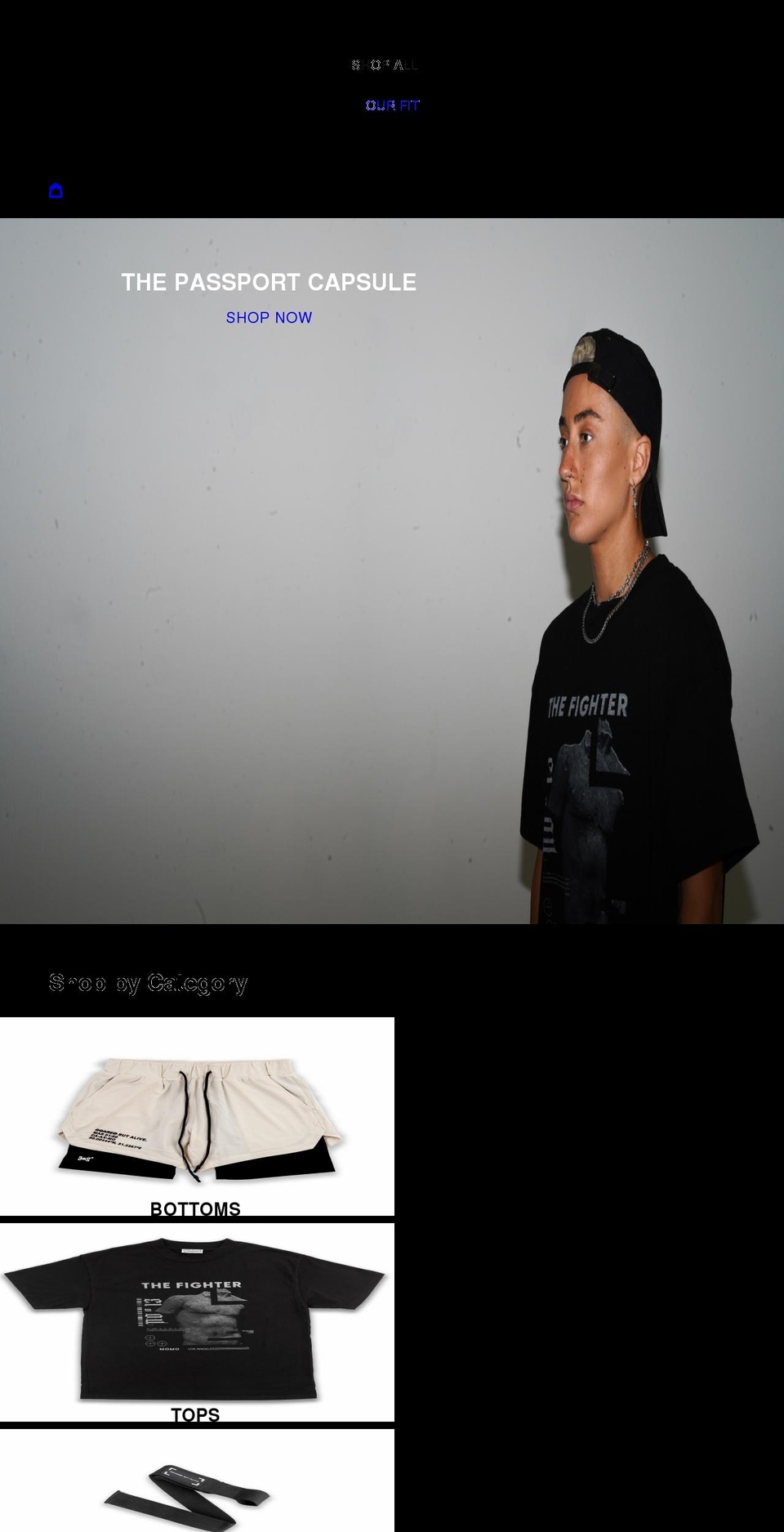 scaredbutalive.com shopify website screenshot