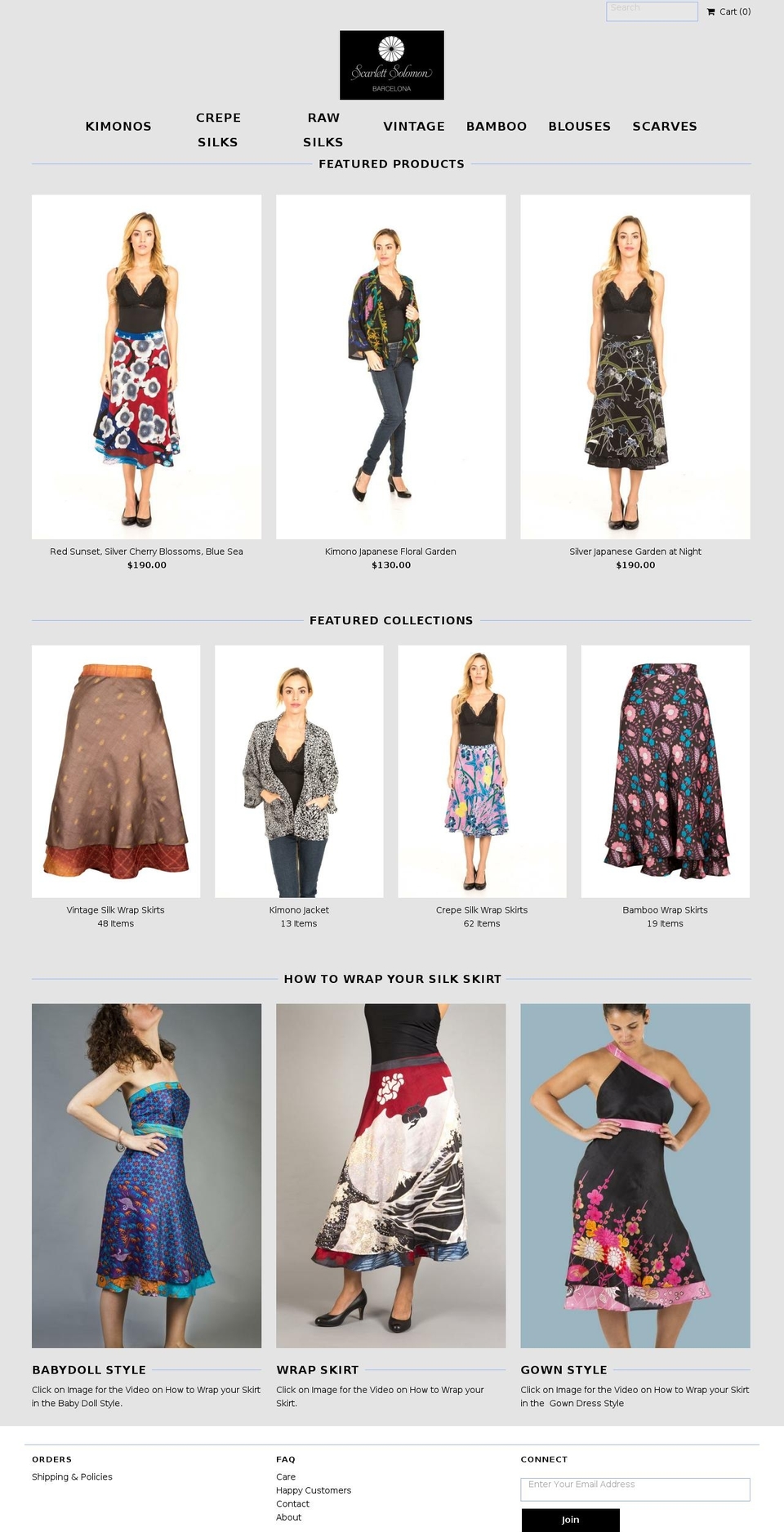 scarletsolomon.com — Shopify storefront screenshot