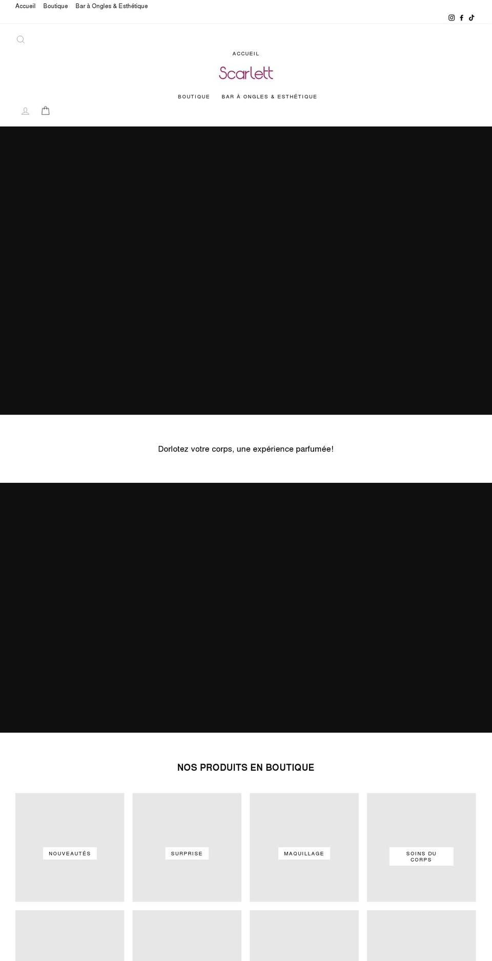 scarlettbaraongles.com shopify website screenshot