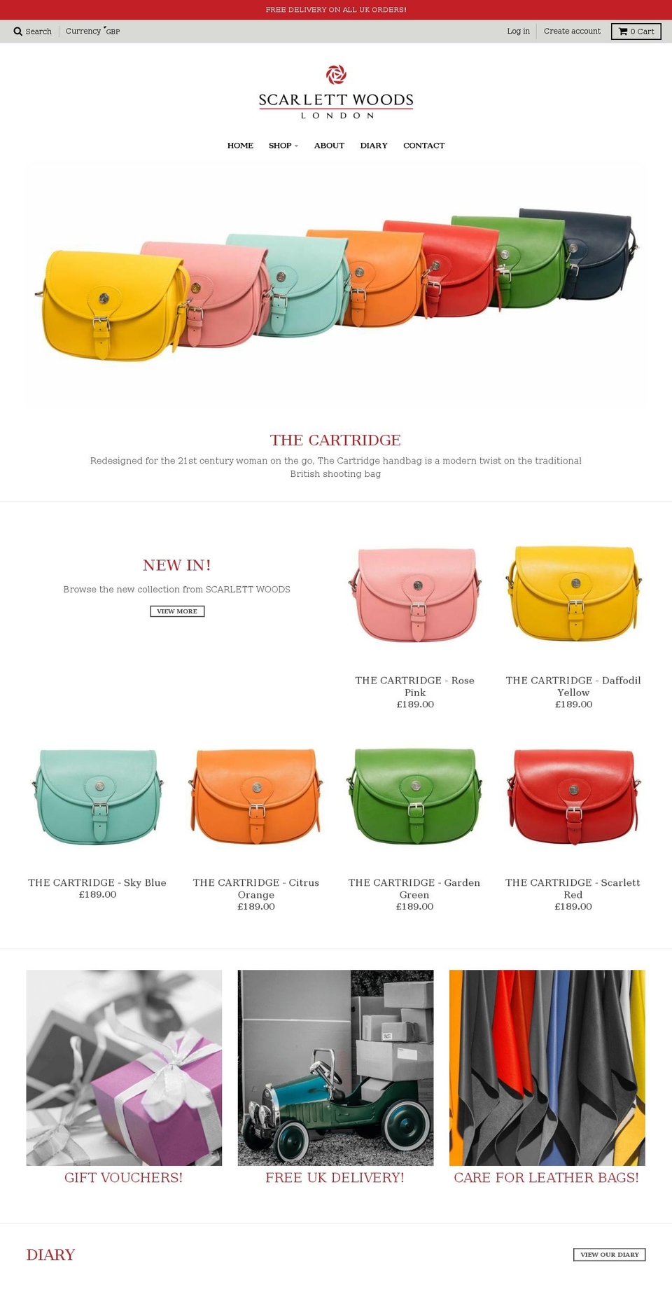 scarlettwoods.com — Shopify storefront screenshot